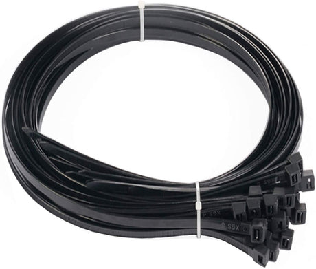 SCHOFIC Cable Zip Ties Heavy Duty 200 MM X 4.8 MM- SIZE 8''