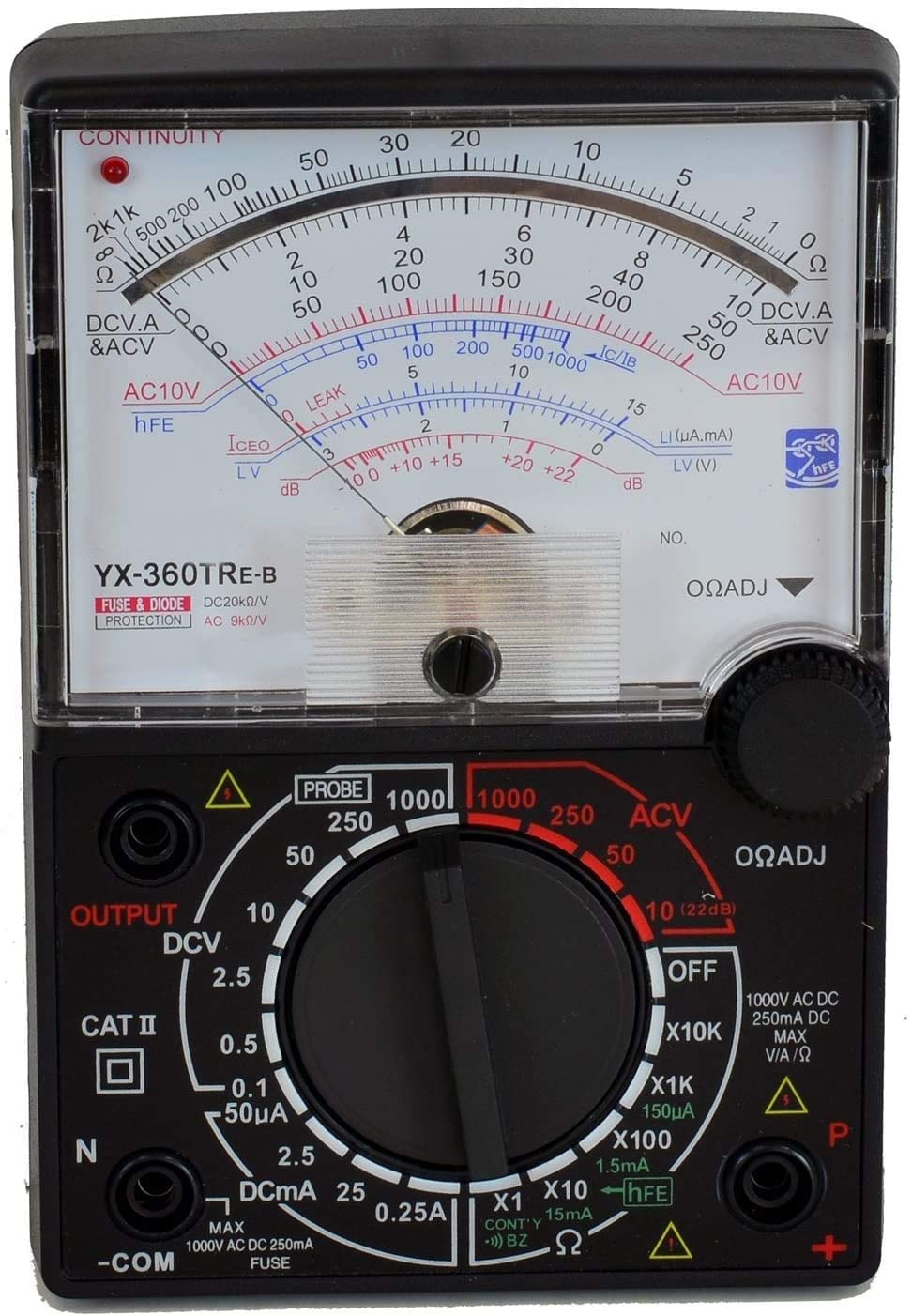 Analog Multimeter [YX-360 TRE]  with Mirror Scale