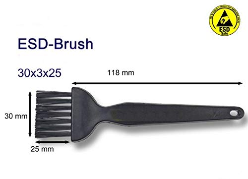 SCHOFIC ESD Brush / Paint Shape 3CM with Conductive Bristles