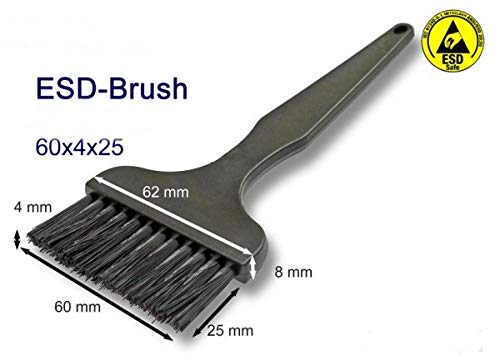 SCHOFIC ESD Brush / Paint Shape 6CM with Conductive Bristles