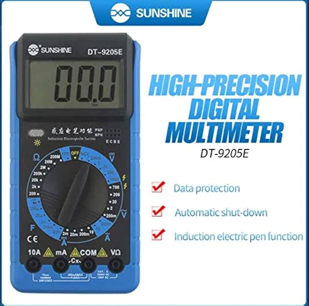 DT9205E DIGITAL MULTIMETER