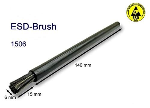 ESD Brush / Round Shape with Conductive Bristles