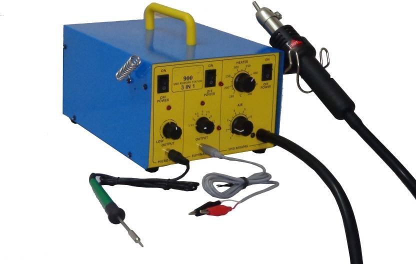 900M 3IN1 Hot Air Rework Station Digital SMD Soldering Station