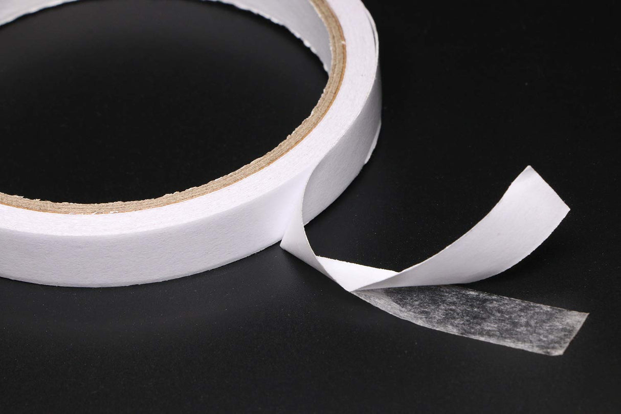 SCHOFIC 8MM White Double Sided Adhesive Sticky Tissue Tape