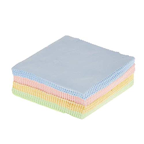 SCHOFIC 5 X 5 inch Polyester Spunlace Microfiber Lint Free Cleanroom Wipes
