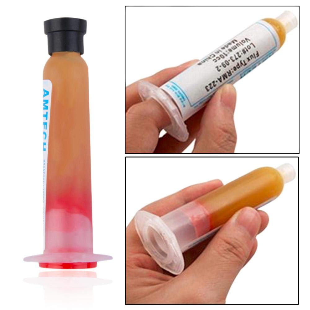 Solder Flux Paste, RMA-223 PCB PGA BGA SMD, 10CC Syringe Tube