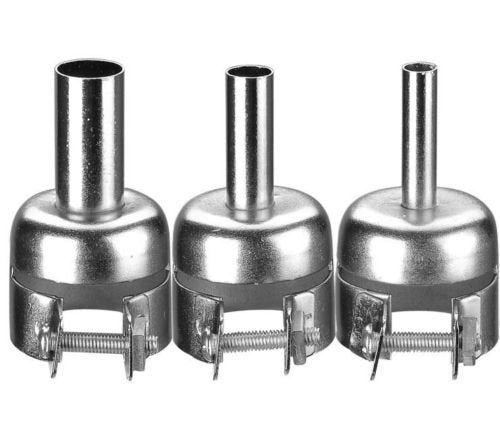 SCHOFIC 3 Set Nozzles Kits for Air Pump Type Hot Air Soldering Station Repair Tools