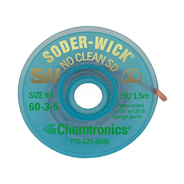 Chemtronics Soder-Wick SW16035 No Clean SD Desoldering Wick (Made in USA)