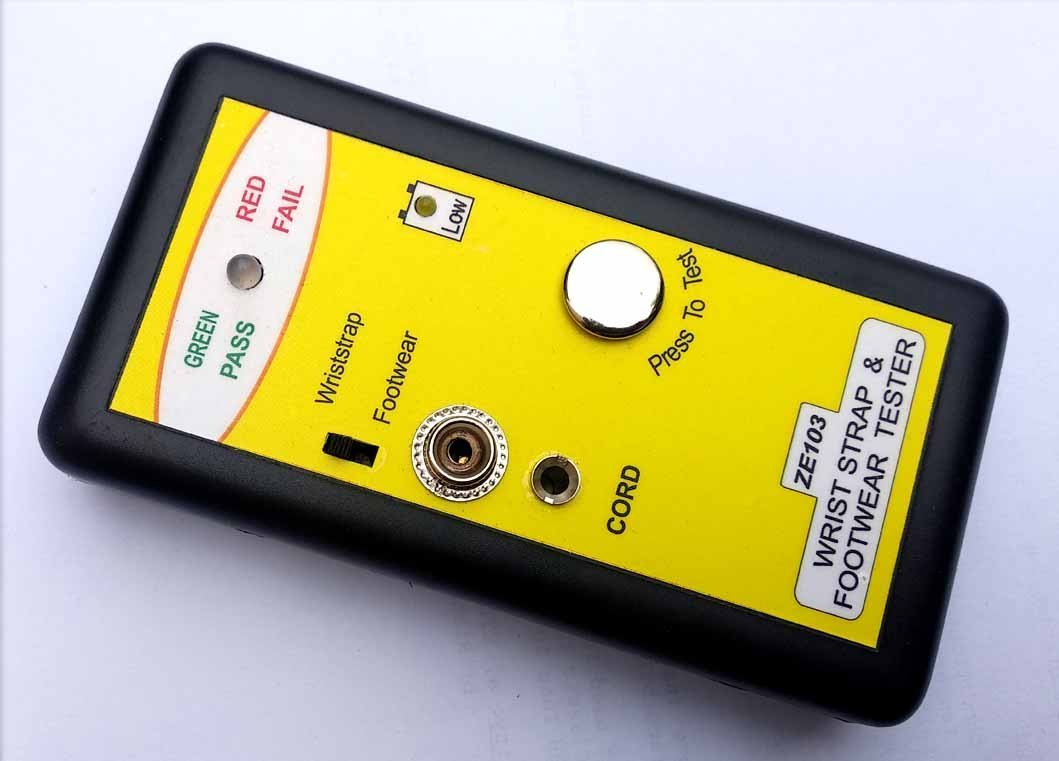 SCHOFIC ZE103 ESD Wrist Strap and Footwear Tester