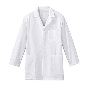 SCHOFIC Unisex Lab Coat Apron with Full Sleeves & 3 Pockets for School and College Students Doctor Nurse