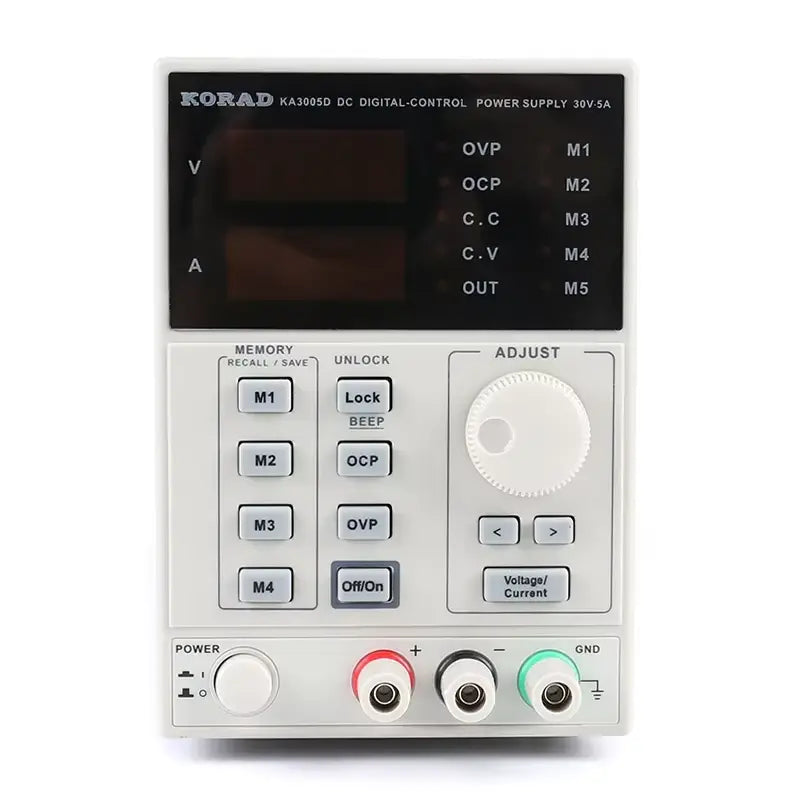 Korad KA3005D - Precision Variable Adjustable 30V, 5A DC Linear Power Supply Digital Regulated Lab Grade