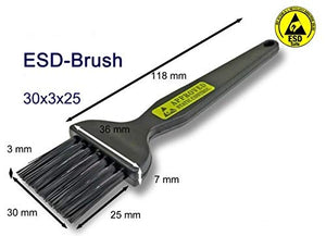 SCHOFIC ESD Brush / Paint Shape 3CM with Conductive Bristles