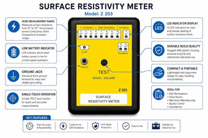 SCHOFIC Z203 ESD Surface Resistivity Meter