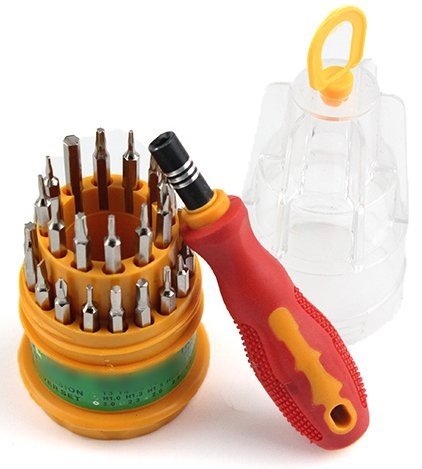SCHOFIC 31 in 1 ரிப்பேரிங் துல்லிய காந்த திருகு இயக்கி கருவி செட் கிட் 