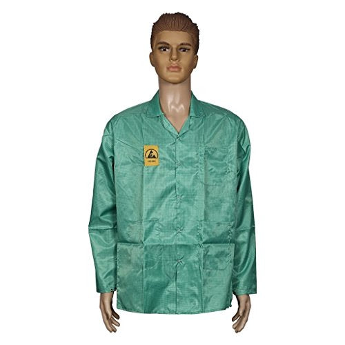 SCHOFIC ANTI-STATIC [ESD] SAFE Unisex Apron / Lab Coat / Jackets - GREN