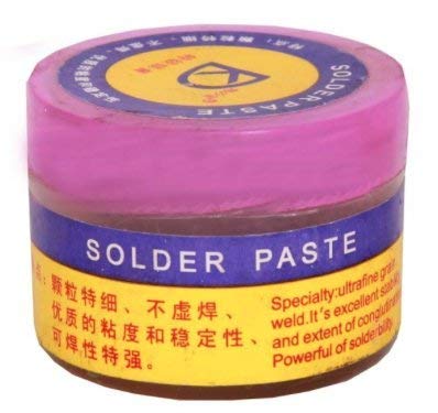 SCHOFIC Sn63/Pb37 SMD Soldering Solder Paste, Circuit Assembly Sealed, 35g