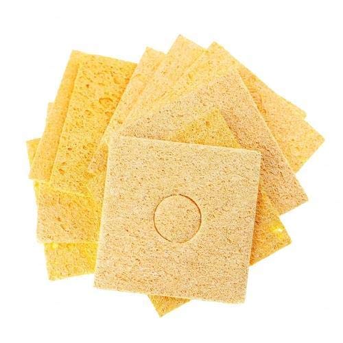 SCHOFIC सोल्डरिंग आयरन ट्रांसफर स्पोंज सोल्डर टिप वेल्डिंग क्लीन पैड 
